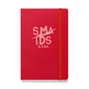 Hardcover bound notebook